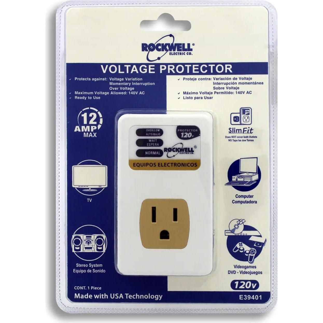 Protector Voltaje 12 Amp 120v