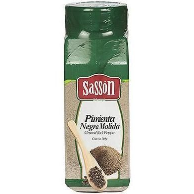 Sasson Pimienta Neg Negra 240g