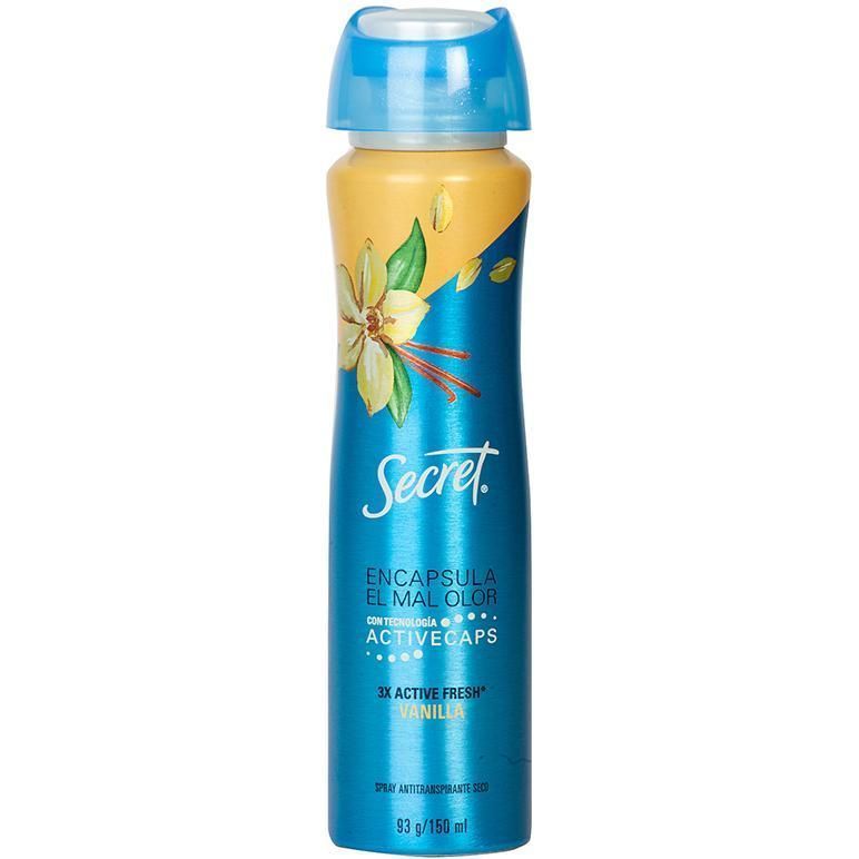 Secret Spray Ant Vainilla 93gr