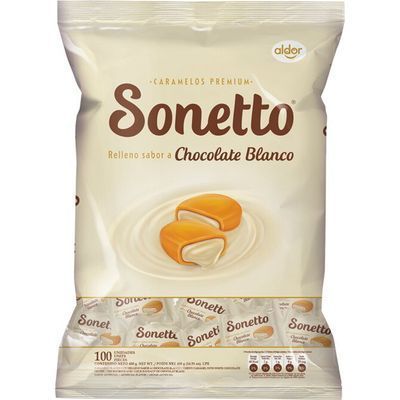 Sonetto Chocolate Blanco 100u