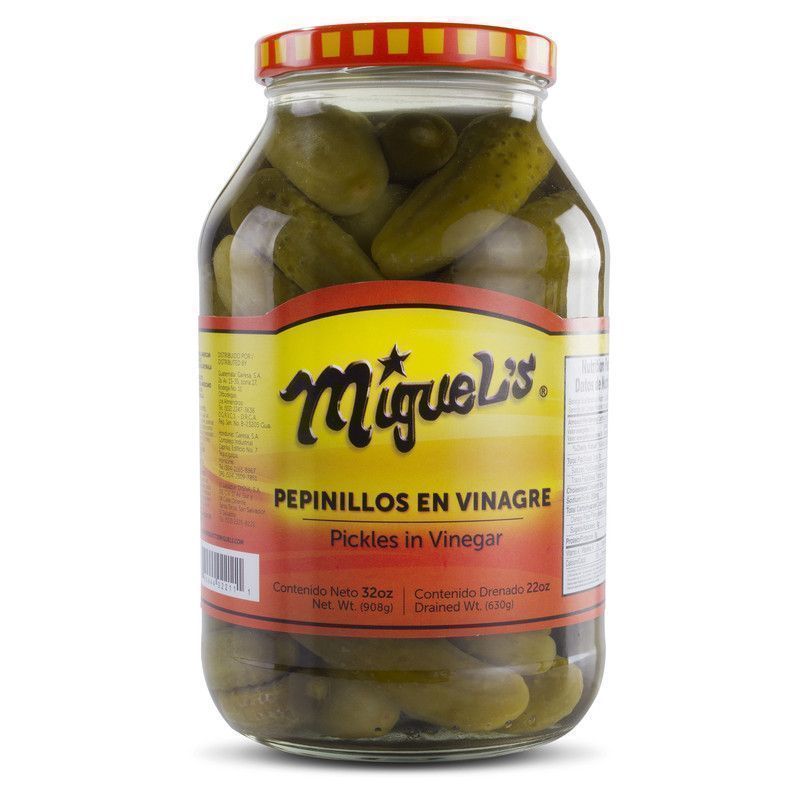 Pepinillo Miguels Entero 32oz
