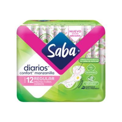 Protec Diario Saba Manzan.12u