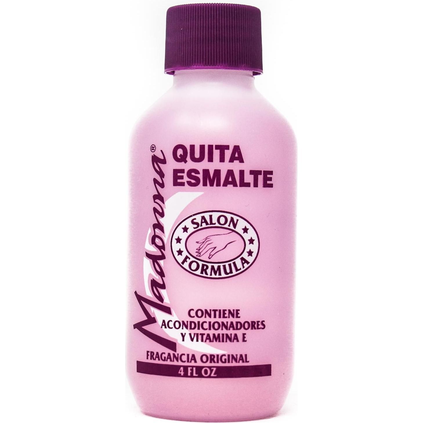 Quita Esmalte Madonna Fresa4o