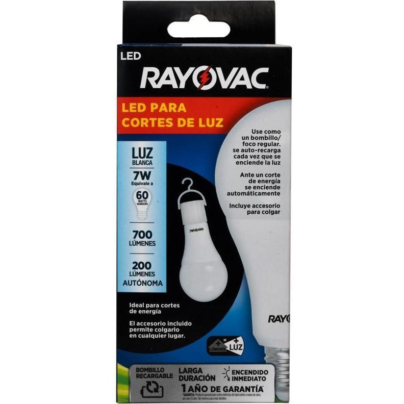 Rayovac Bombillo Recargable