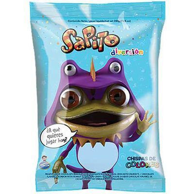 Sapito Chispas De Colores Bols