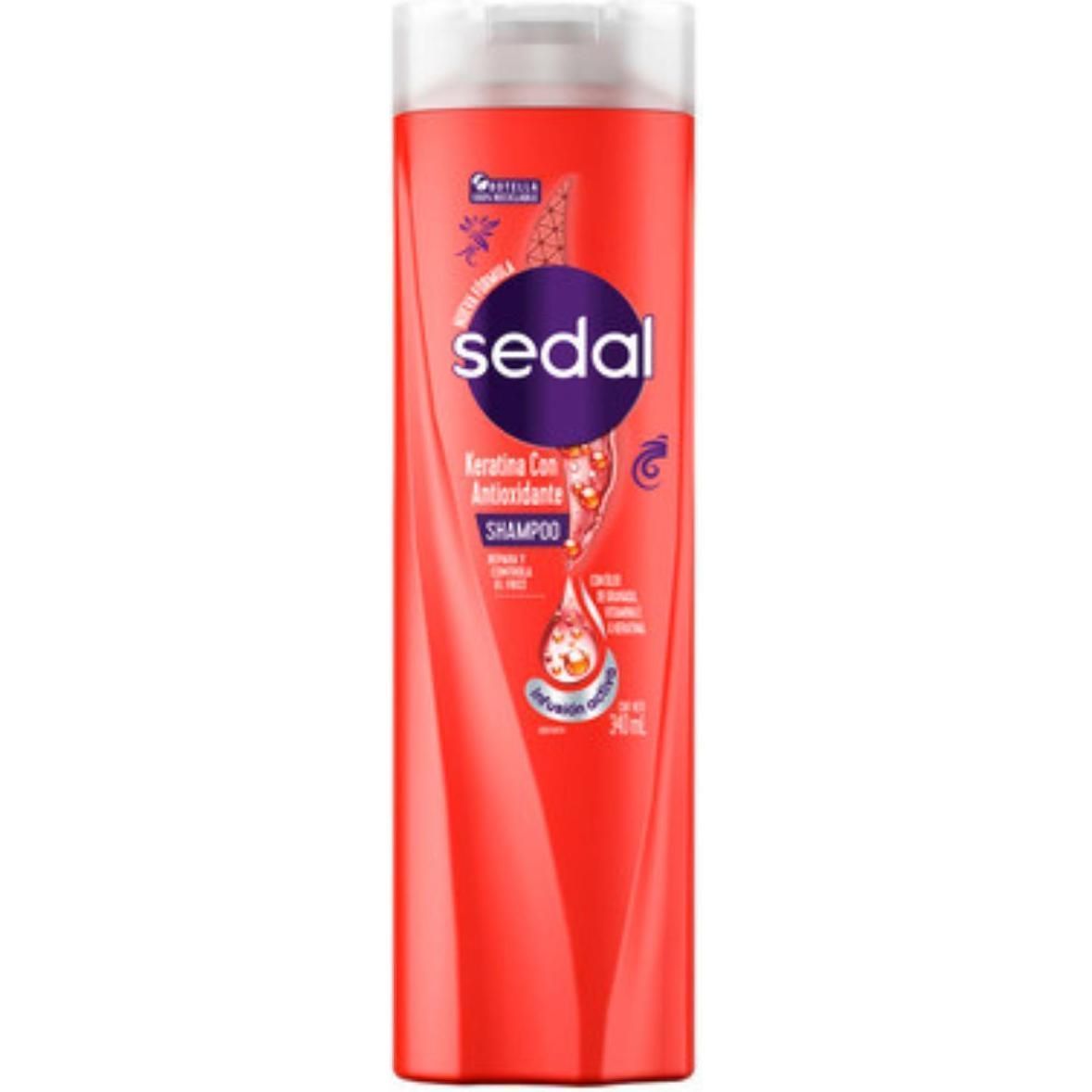Sedal Sh Kerati C/antiox 340ml