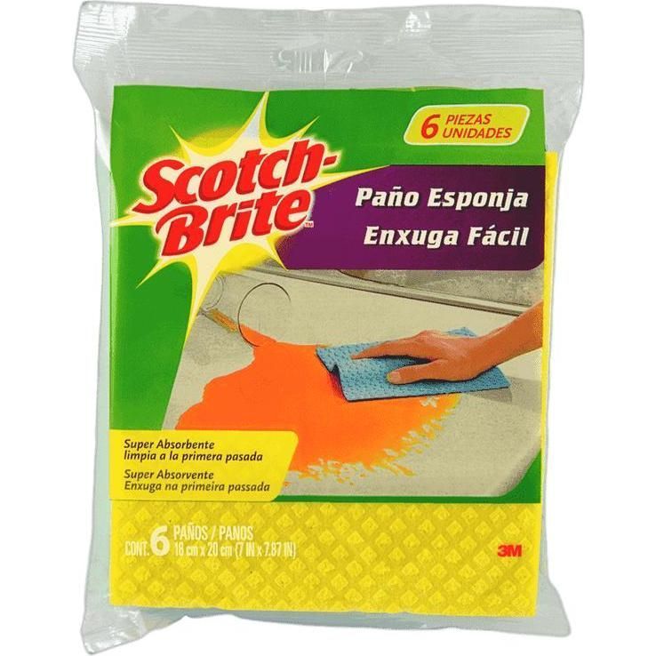 Six Pack Pan/absorvnt 6ud