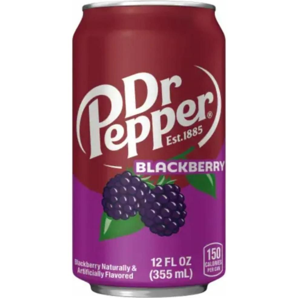 Soda Blackberry Dr Pepper 12 Z