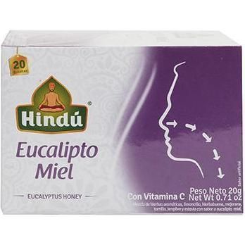 Te Eucalipto Miel Hindu 20 Ct