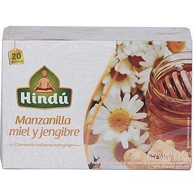 Té Hindú Manz,Miel,Jeng18g 20u
