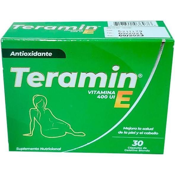 Teramin Vitamina E 30 Caps