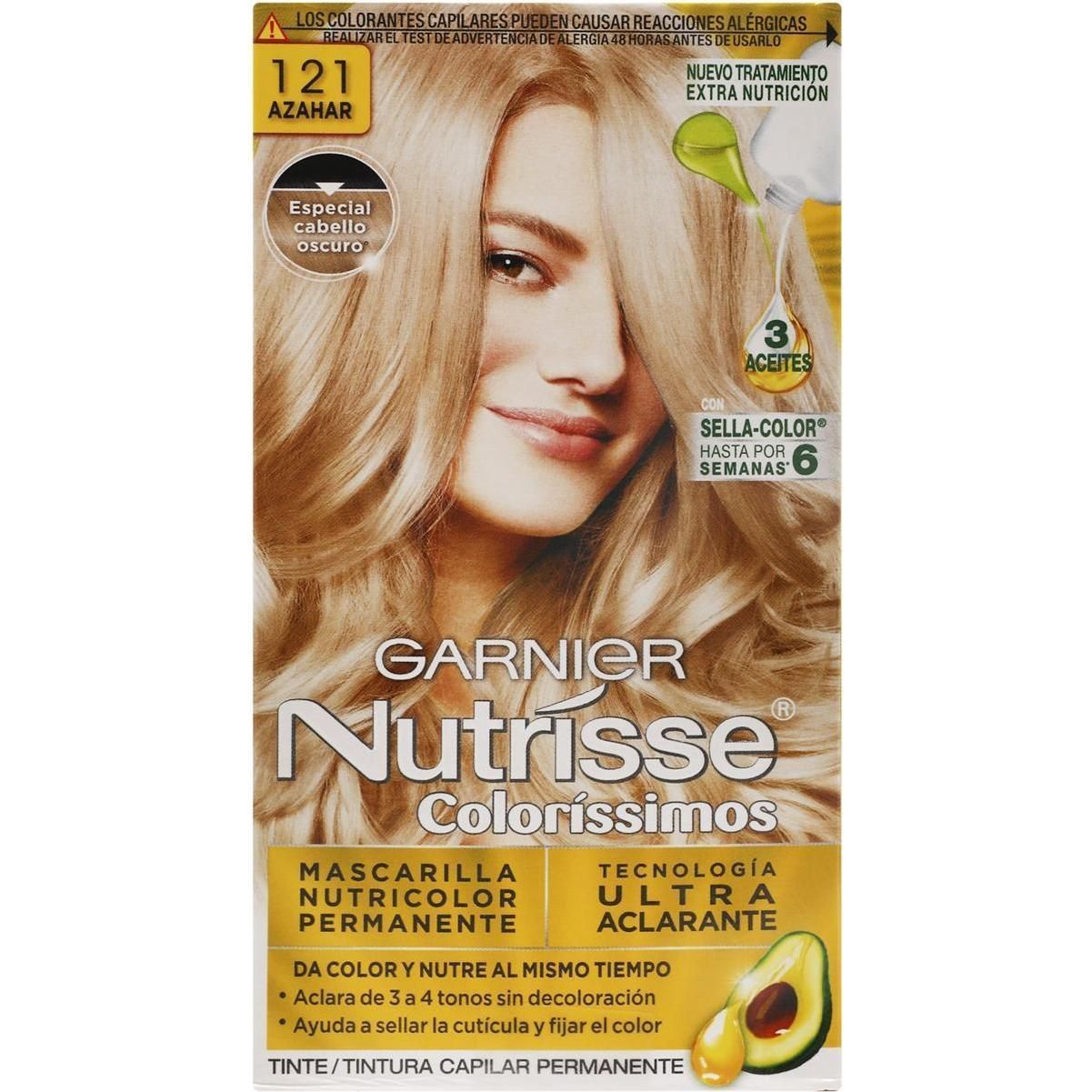 Tinte Nutrisse Rubio Claro 121