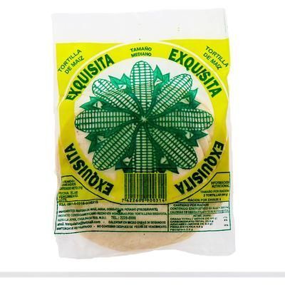 Tortilla De Maiz Mediana 10un