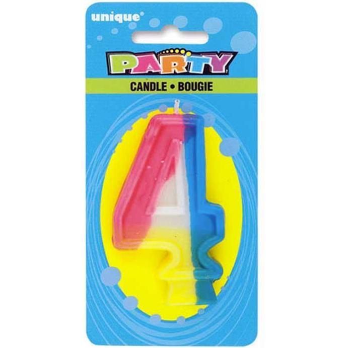 Vela De Colores No.4 C