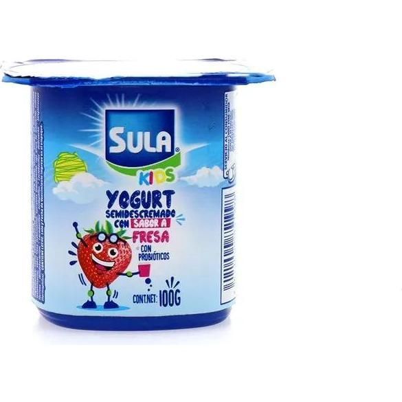 Yogurt Sula Fresa Kids 100g