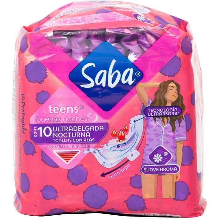 Toalla Sanit.saba Teens 10u