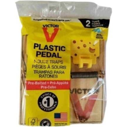 Trampa Madera Para Raton  2 Ct