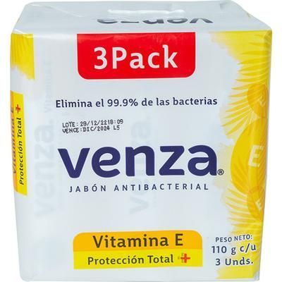 Venza Jabon Vita-E 3pack 110gr