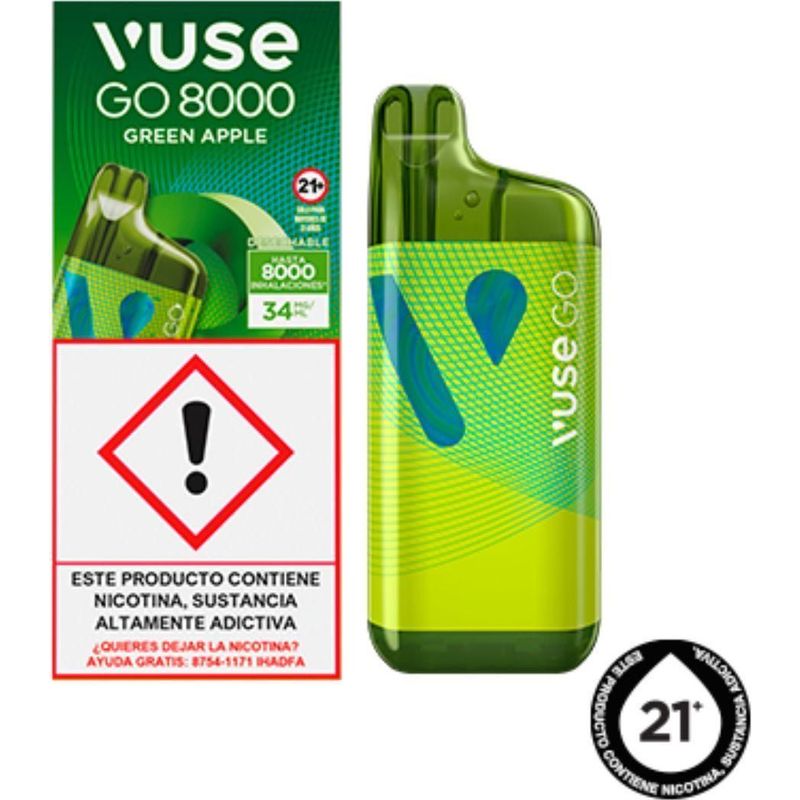 Vuse Go 8000 Green Apple