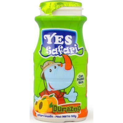 Yogurt Yes Safari Durazno 100g