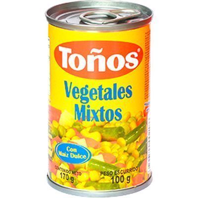 Vegetales Mixtos 170g