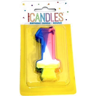 Vela De Colores No.1 C