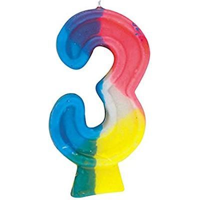 Vela De Colores No.3 C