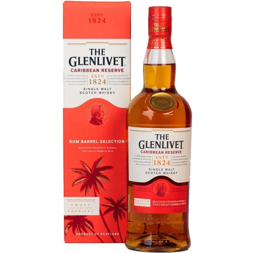 Whisk Caribbean Glenlivet750ml