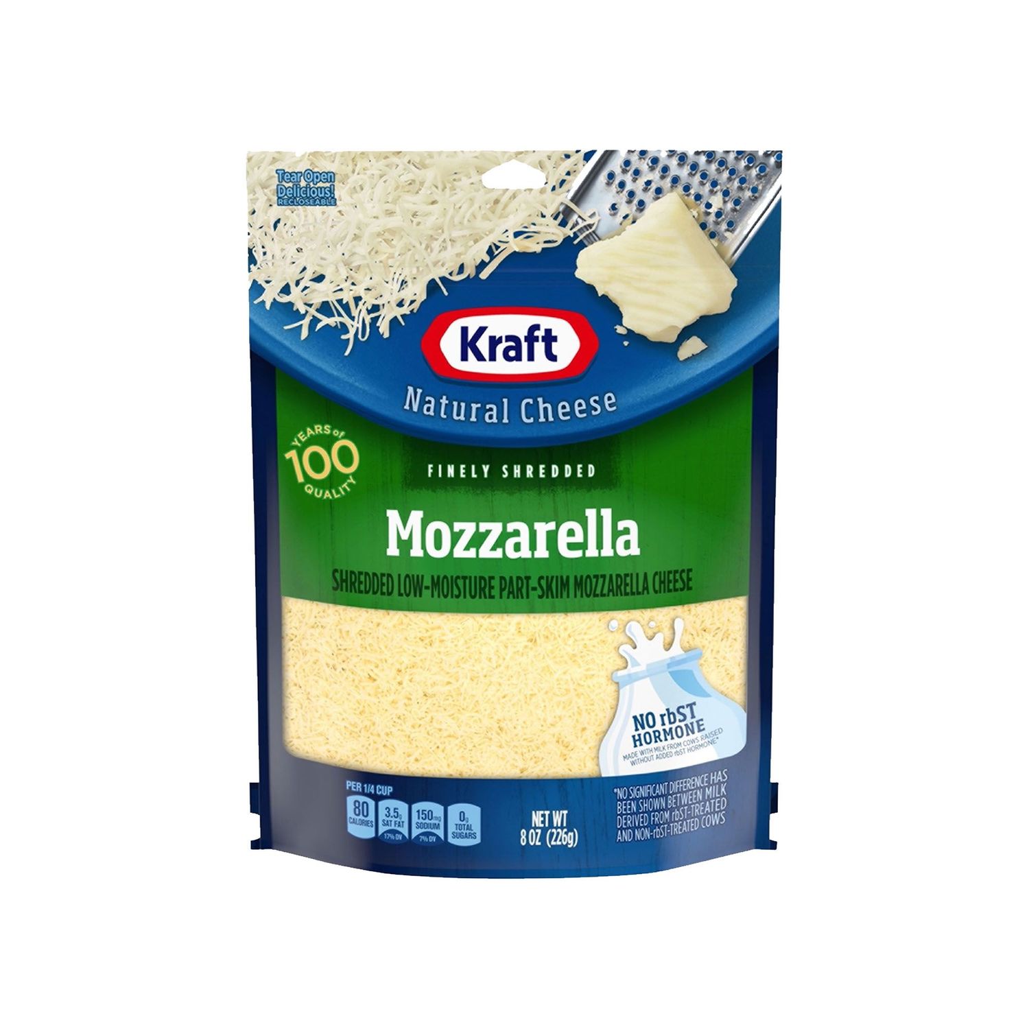 Mozzarella Cheese Kraft 8 Oz