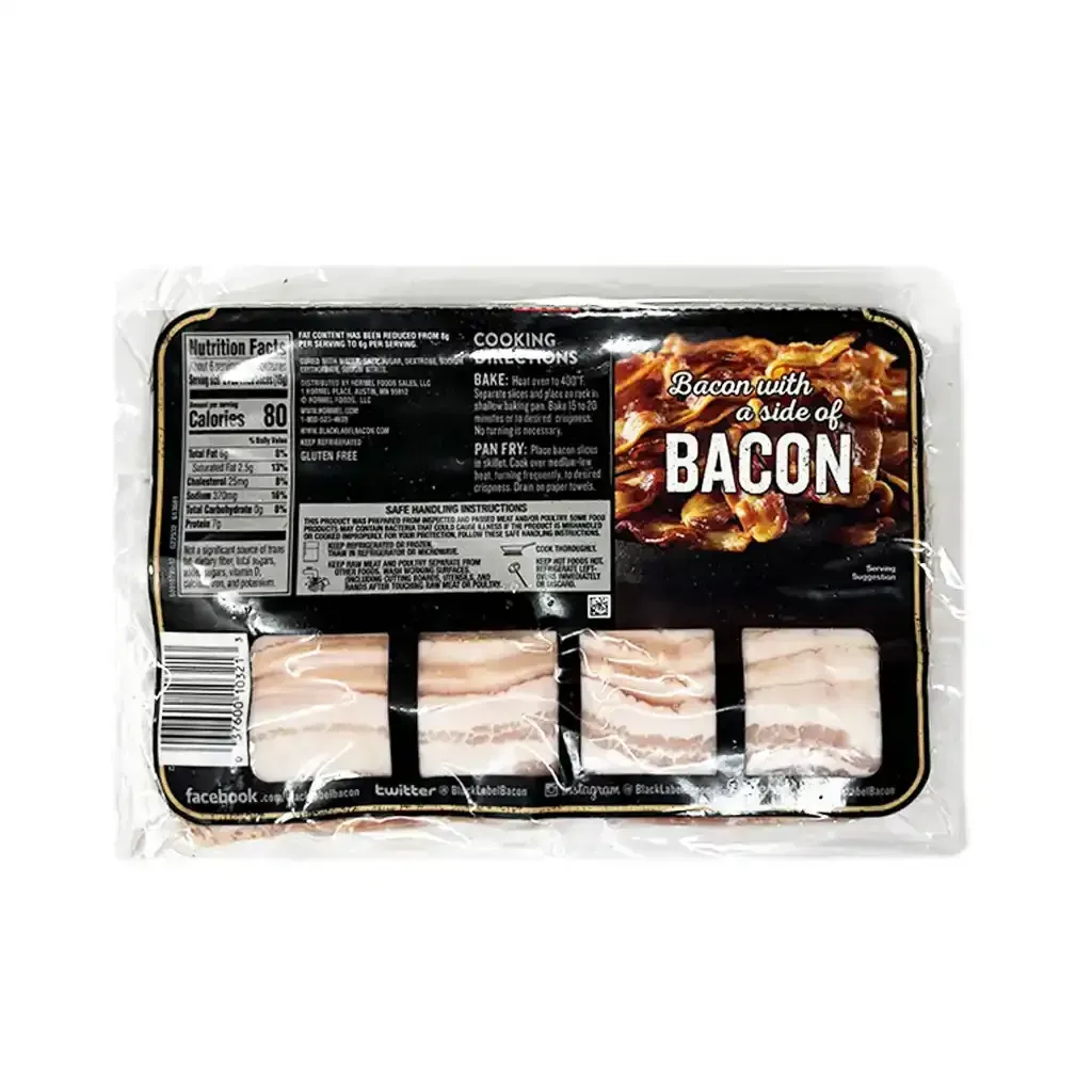 Hormel Center Cut Bacon 12z