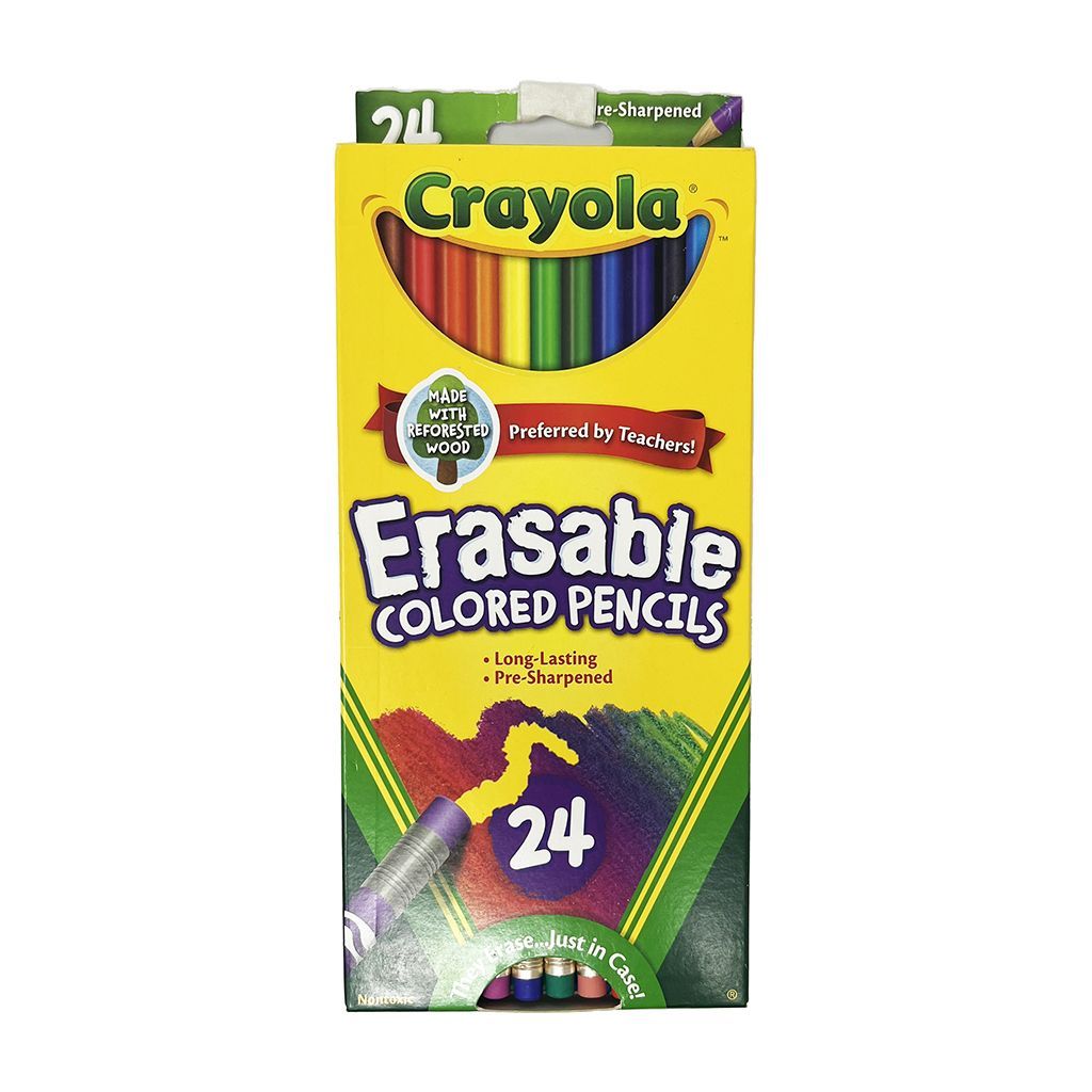 Colores Borrables Crayola 1-24