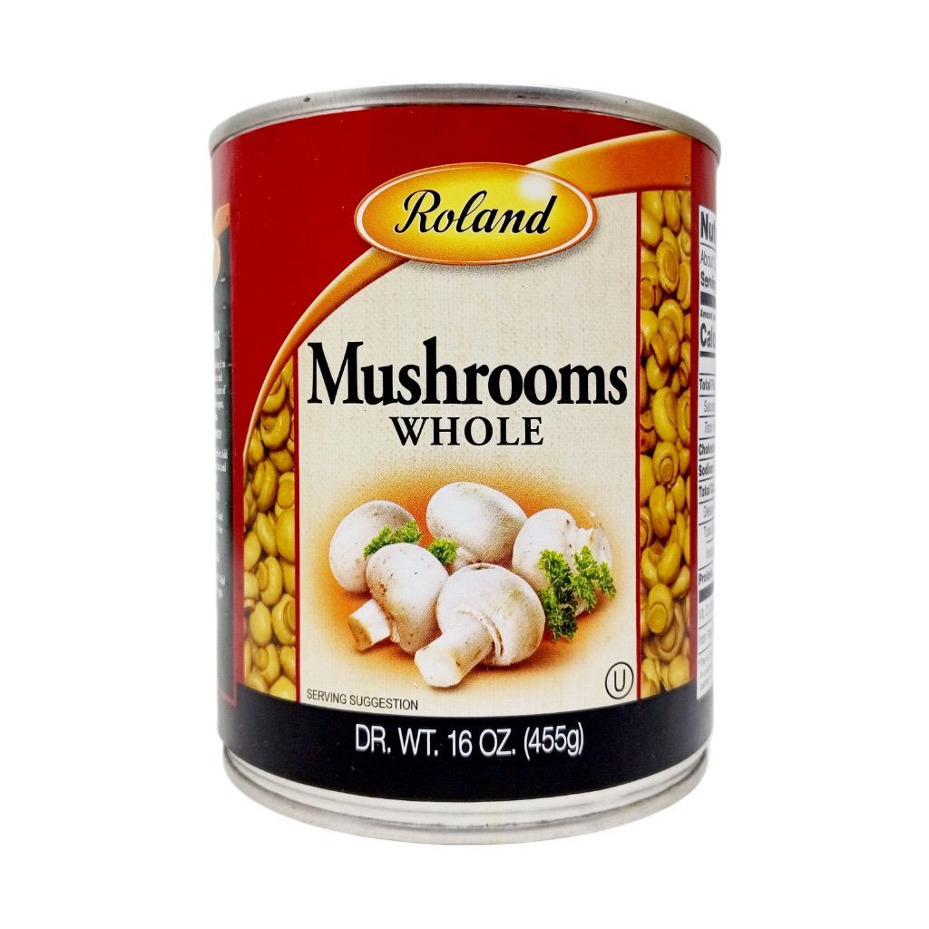 Roland Whole Mushrooms. 35-45