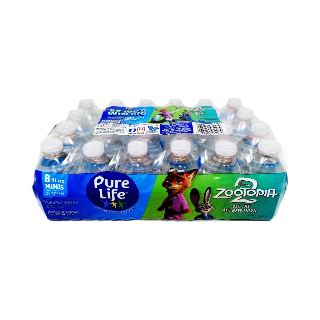 Plife Water 8z 24pk