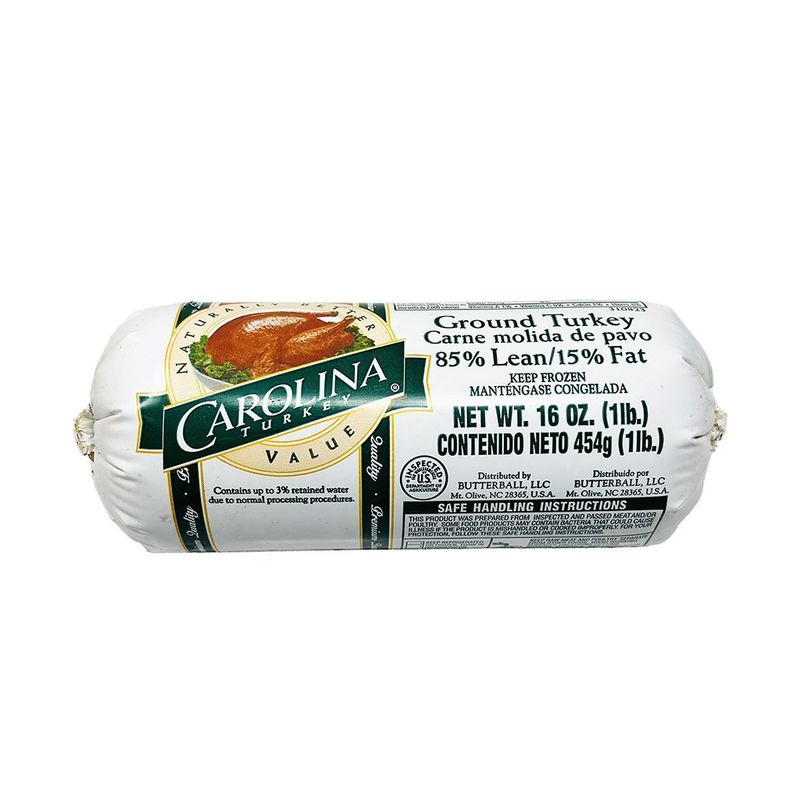 Ground Turkey Carolina 1 Lb