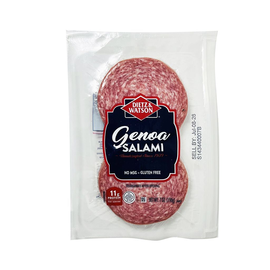 Genoa Salami Dietz Watson 7 Oz