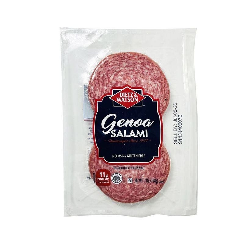 Genoa Salami Dietz Watson 7 Oz