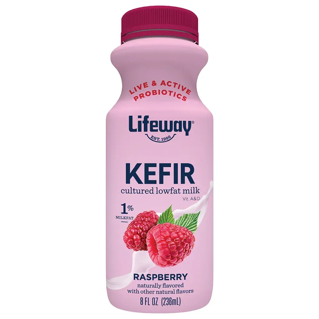 Kefir Frambuesa Lifeway 8z