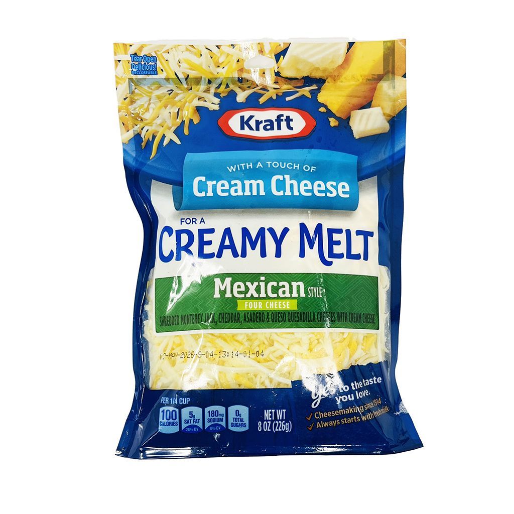 Crmy Melt Mex Shrd