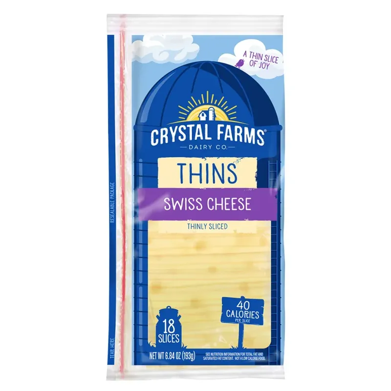 Swiss Cheese Thins Shingled