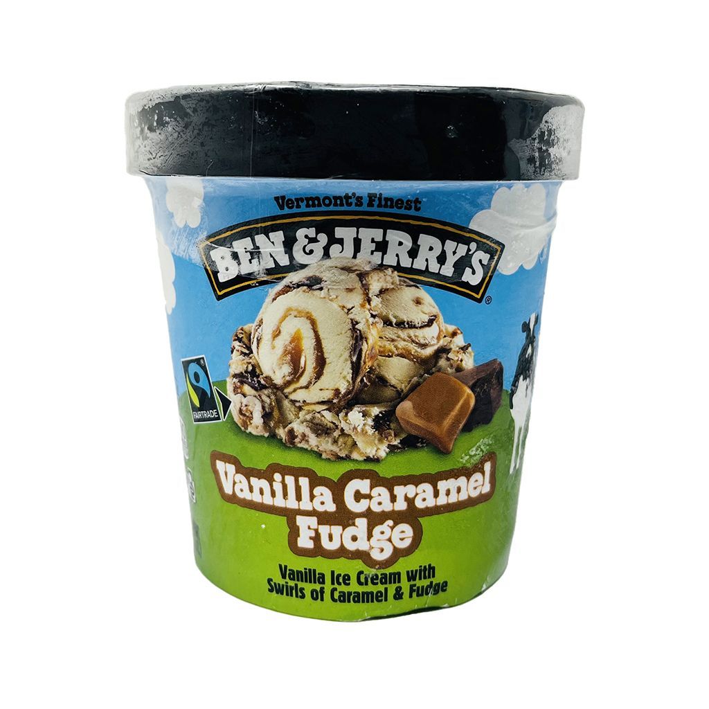 Ice Crm Van Caramel Fudge