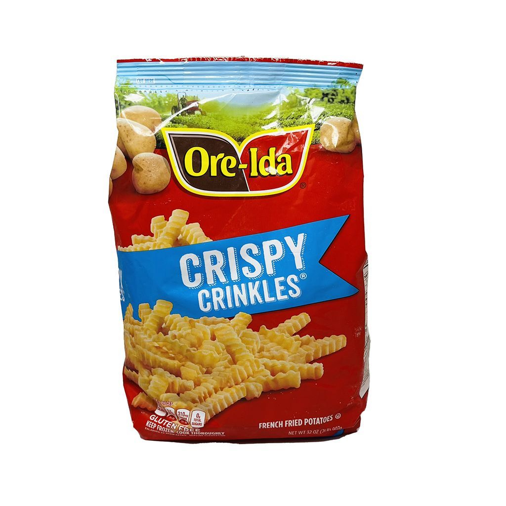Papas Prefritas Crinkles