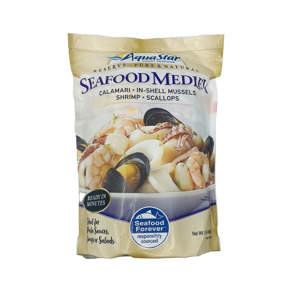Seafood Mix Aquastar 1.5 Lb