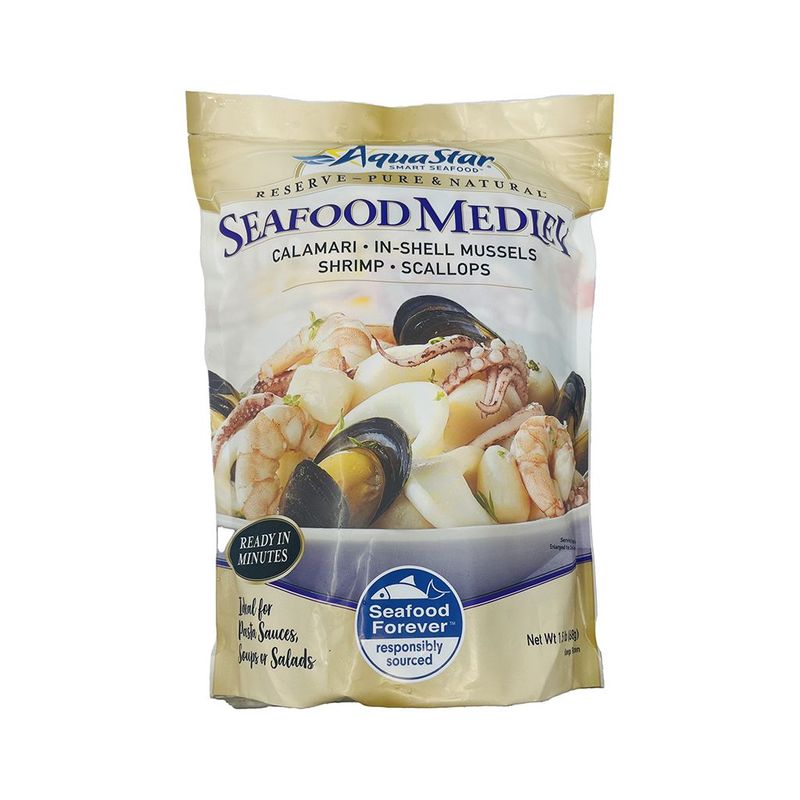Seafood Mix Aquastar 1.5 Lb