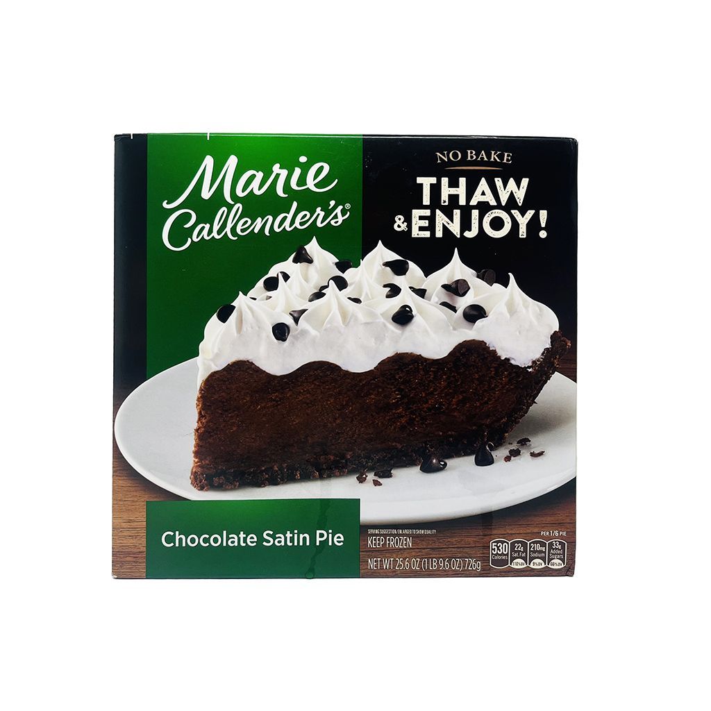 Chocolate Satin Pie Marie25.6z
