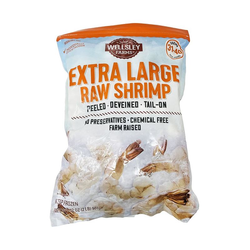 Raw Shrimp Wellsely 2 Lb