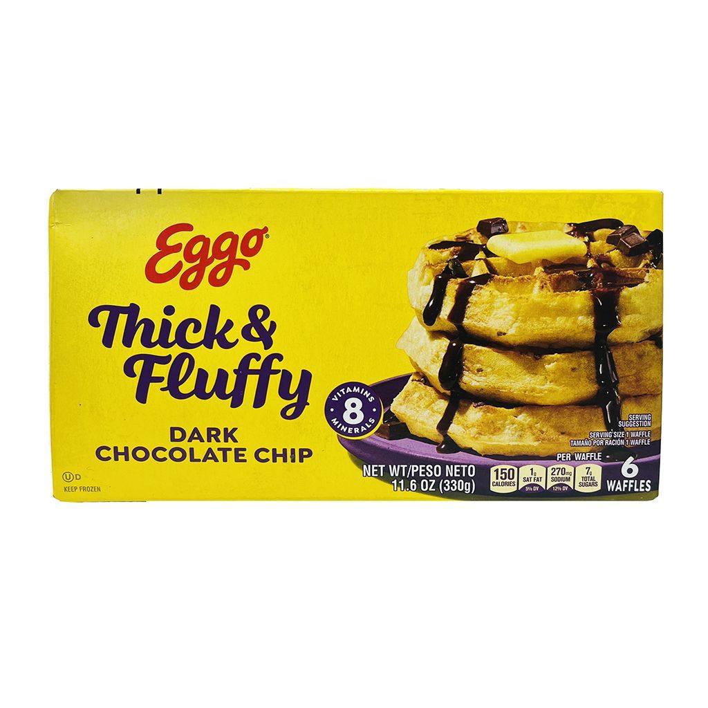 Waffles Chocolate Eggo 11.6z