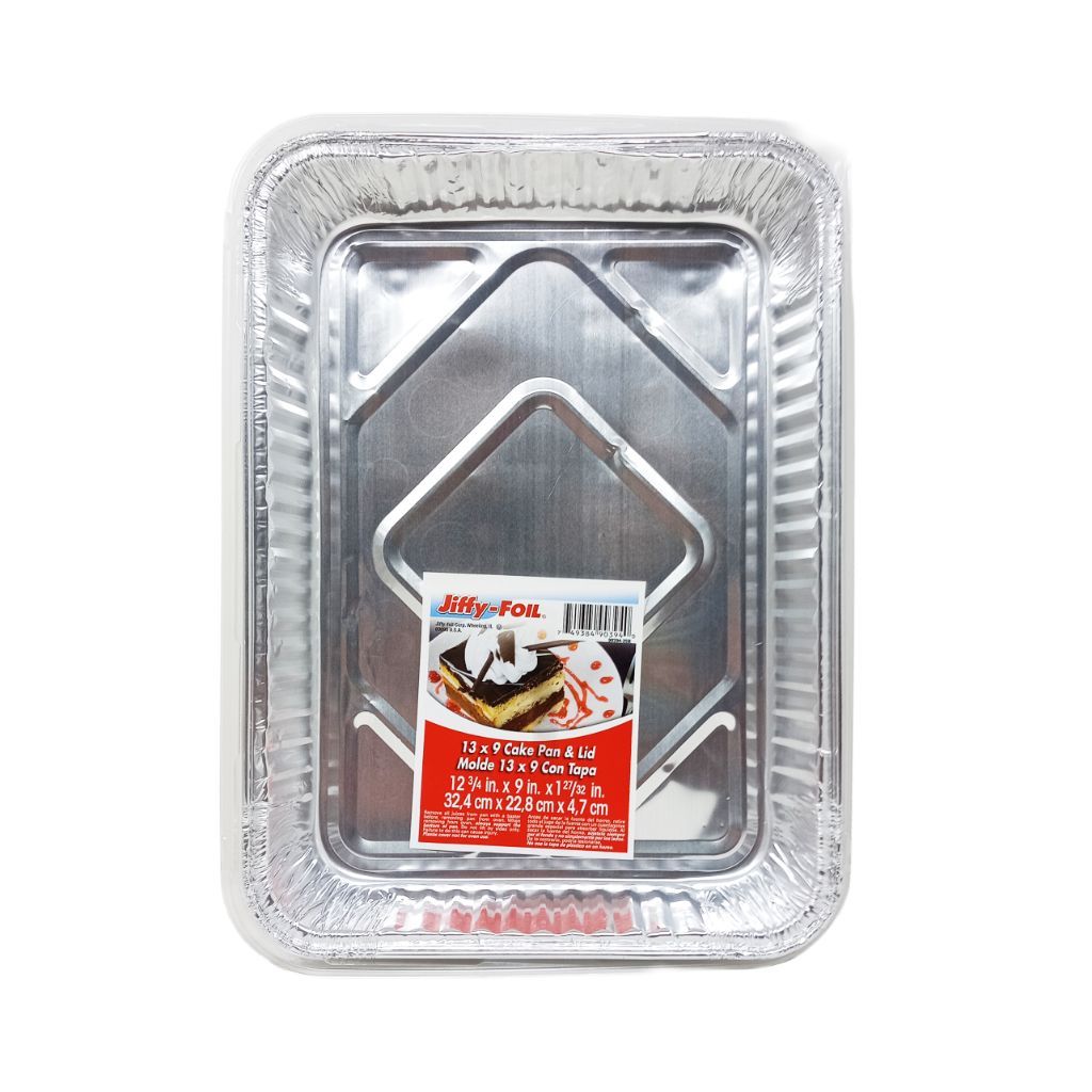 Jiffy Foil Utili Pan W/lid