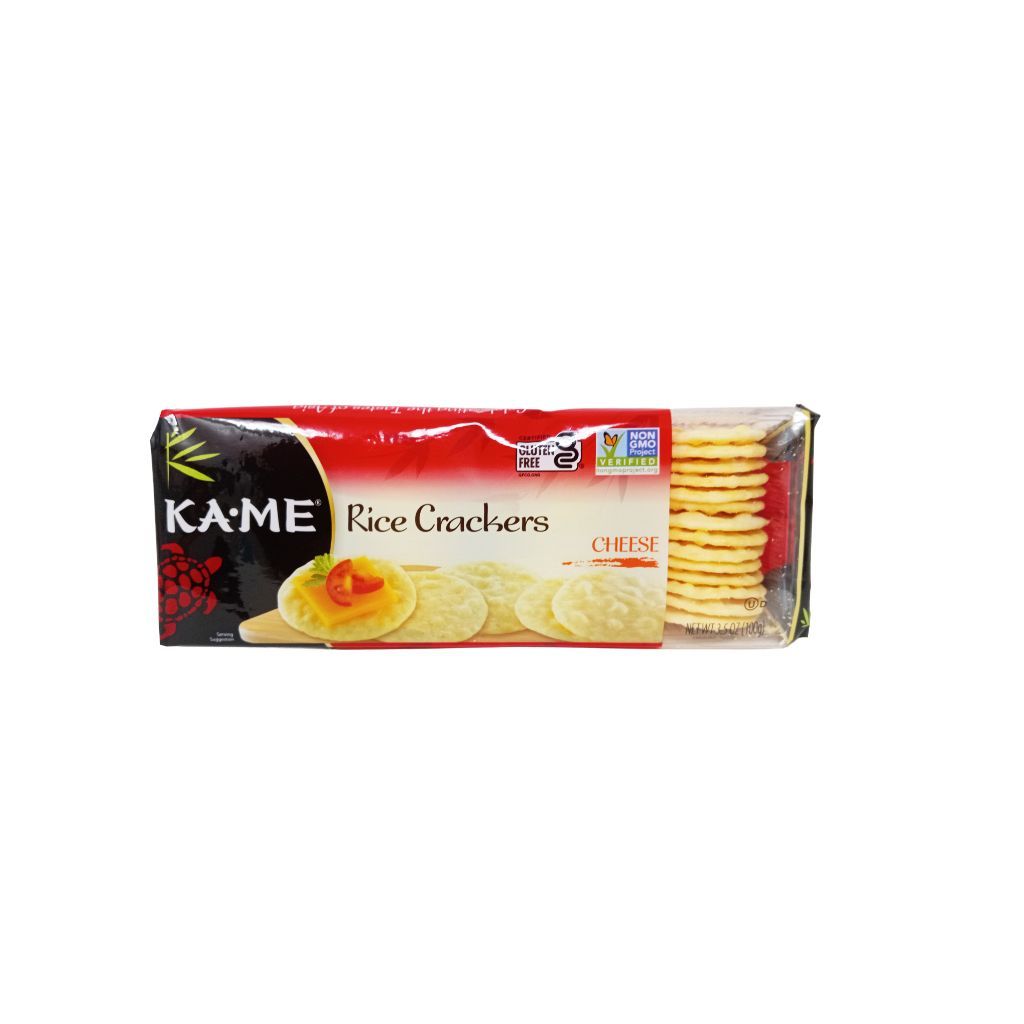 Kame Rice Cracker/cheese 3.5oz