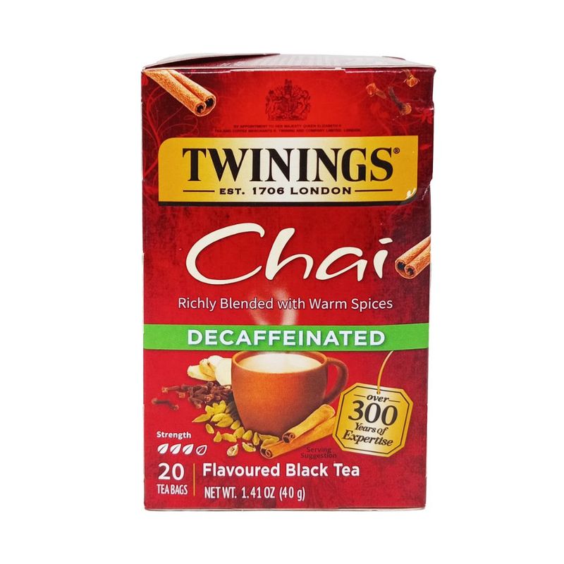 Twinings Chai Decaf Tea 20u