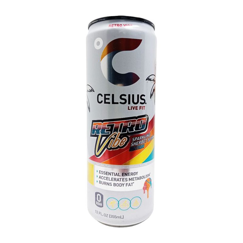 Celsius Retro Vibe Energy 12oz